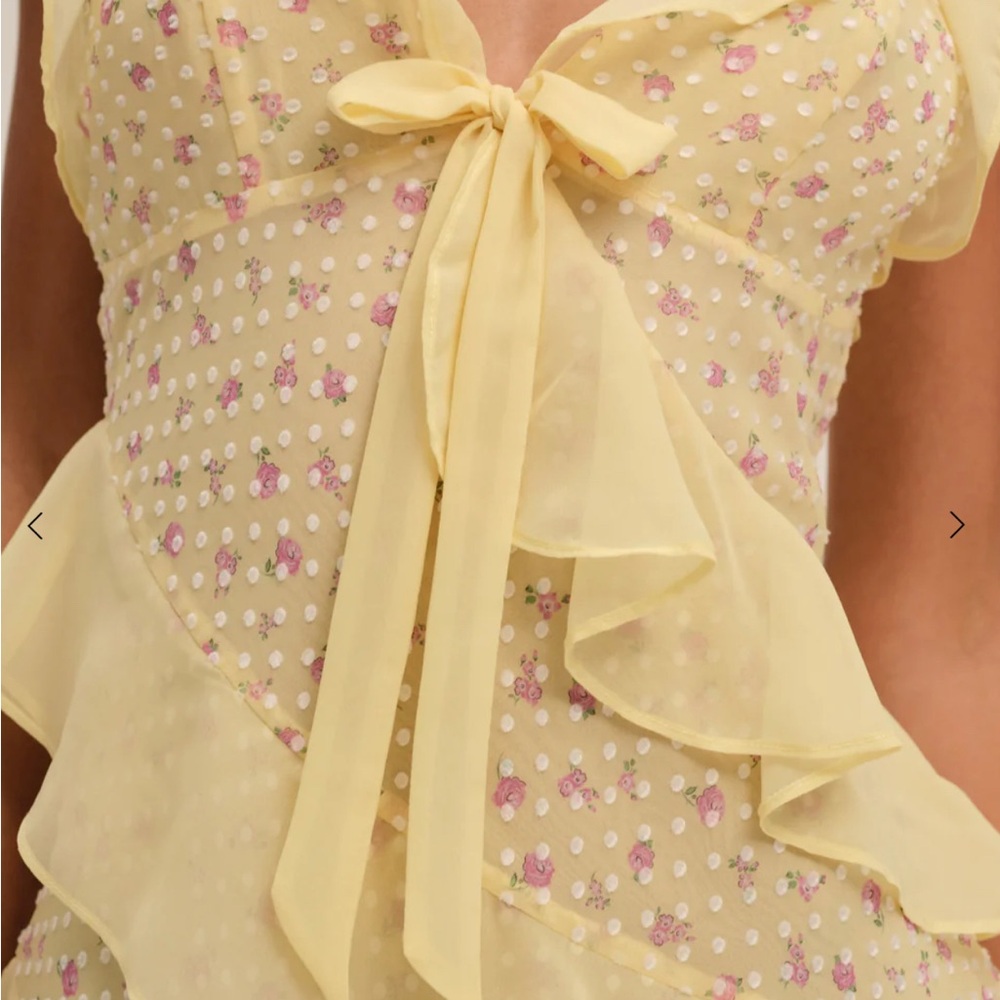NWT For Love & Lemons Debby dress - Picture 4 of 5